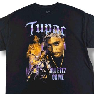 2PAC トゥーパック Tシャツ ブラック 2XL 162(Tシャツ/カットソー(半袖/袖なし))