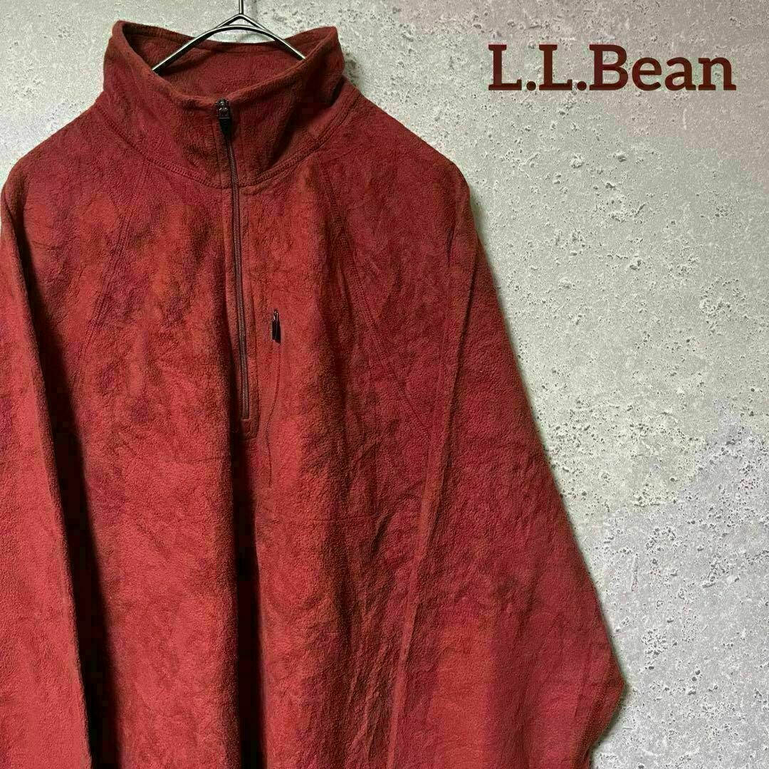 L.L.Bean(エルエルビーン)のL.L.Bean エルエルビーン ハーフジップ 長袖 モックネック M メンズのトップス(その他)の商品写真