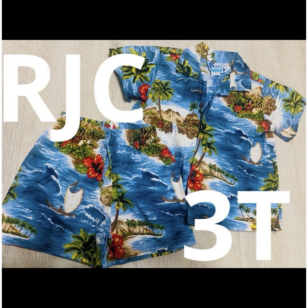 ▪️ハワイ購入　RJC 3T 95-100セットアップ キッズ/ベビー/マタニティのキッズ服男の子用(90cm~)(その他)の商品写真