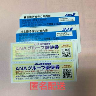 エーエヌエー(ゼンニッポンクウユ)(ANA(全日本空輸))のANA 株主優待券　2枚(その他)