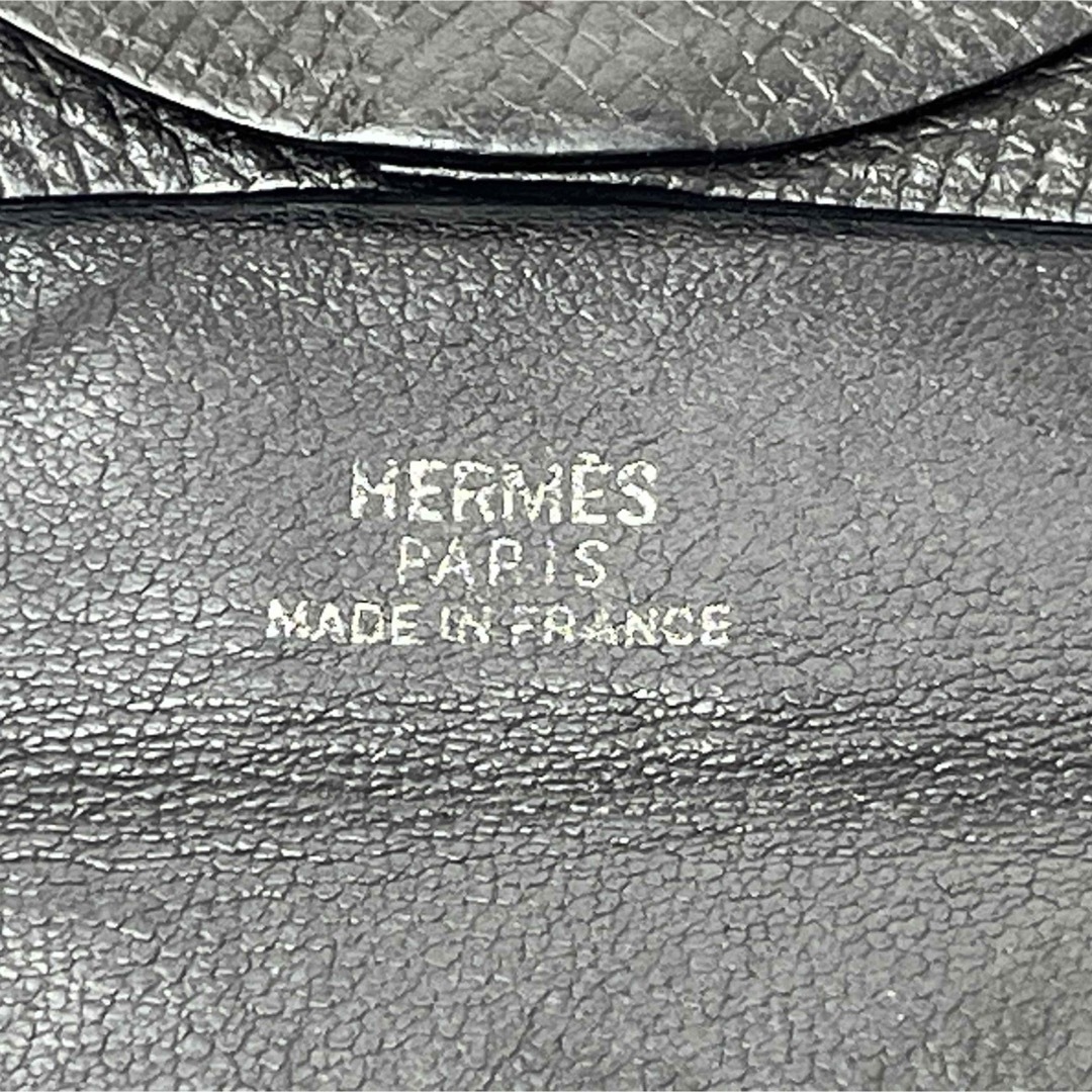 Hermes(エルメス)のHERMES エルメス コインケース 黒 レディースのファッション小物(コインケース)の商品写真