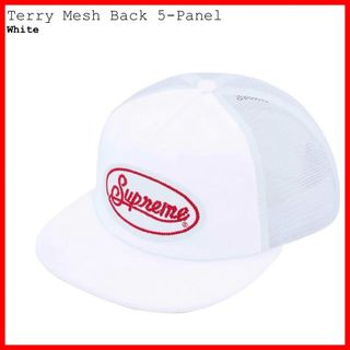 シュプリーム(Supreme)のSupreme Terry Mesh Back 5-Panel "White"(キャップ)