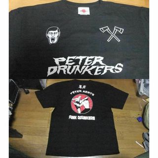 パンクドランカーズ(PUNK DRUNKERS)の未使用 punkdrunkers ピーターアーツ Tシャツ XXL プロレス(Tシャツ/カットソー(半袖/袖なし))