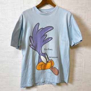 1993年コピーライト　シングルステッチ　ロードランナー　サイズＬ　メンズ古着(Tシャツ/カットソー(半袖/袖なし))