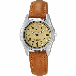 [シチズン Q&Q] 腕時計 アナログ ソーラー 防水 革ベルト H045-30(腕時計)