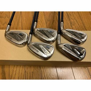 テーラーメイド(TaylorMade)の②SIM2 MAX アイアンセット（5本:#6〜#PW）カーボン（R）(クラブ)