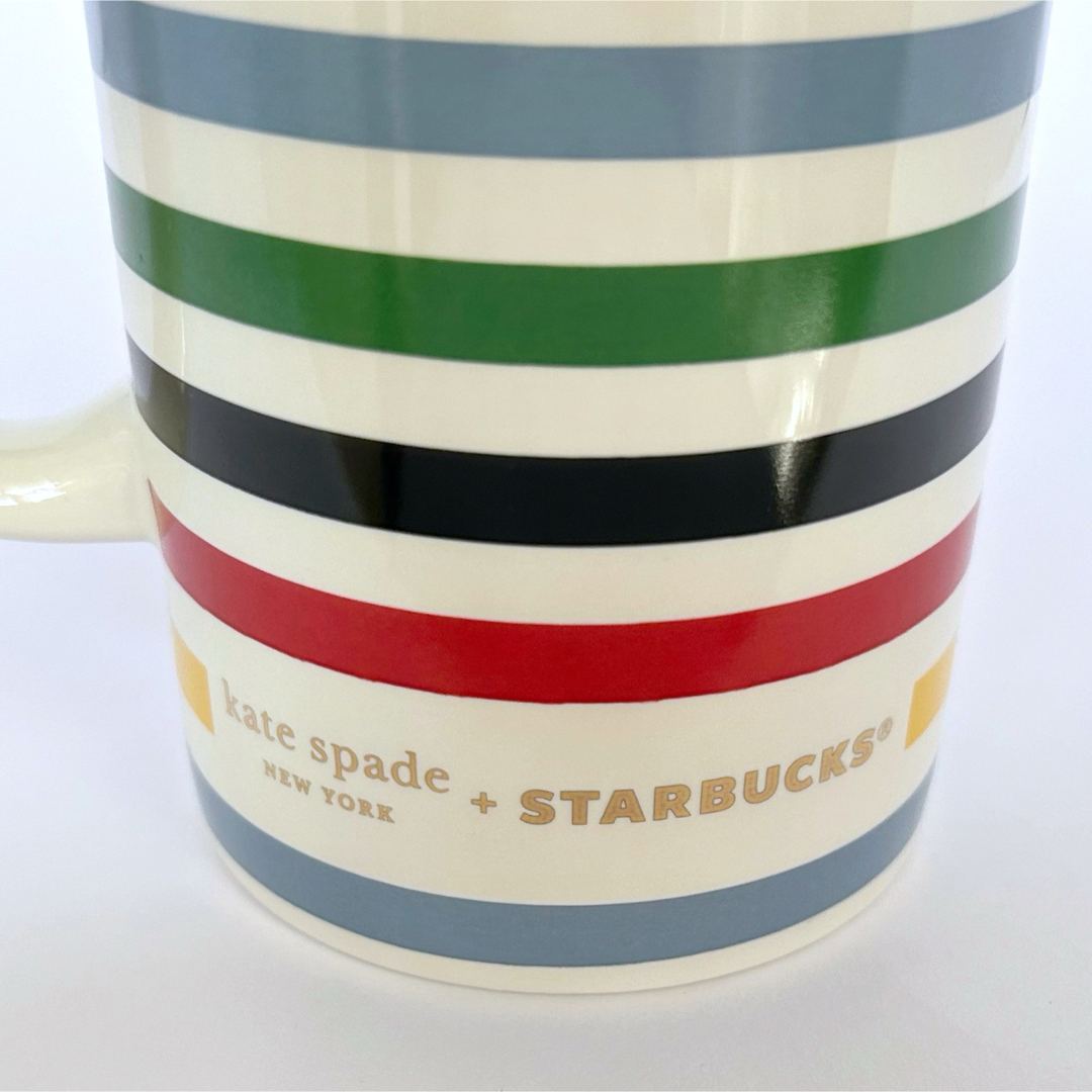 Starbucks(スターバックス)のSTARBUCKS × KateSpade マグカップ インテリア/住まい/日用品のキッチン/食器(グラス/カップ)の商品写真