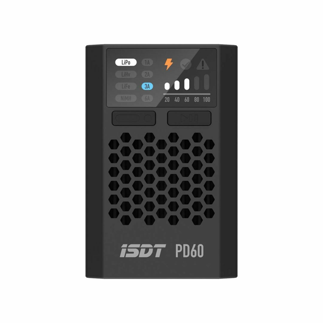 ISDT PD60 XT60コネクタ 60W 6A バッテリーバランス充電器 T その他のその他(その他)の商品写真