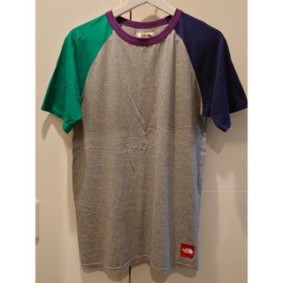 ザノースフェイス(THE NORTH FACE)のザ ノースフェイス 半袖Tシャツ グレー M 正規品 THENORTHFACE(Tシャツ/カットソー(半袖/袖なし))