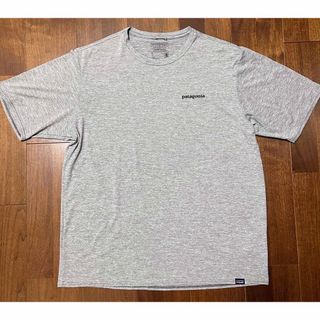 patagonia - 極美品 パタゴニア patagonia 半袖Tシャツ グレー  L