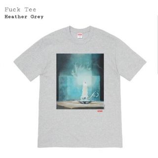 シュプリーム(Supreme)の★Supreme Fuck Tee Mサイズ ヘザーグレイ 新品未使用(Tシャツ/カットソー(半袖/袖なし))