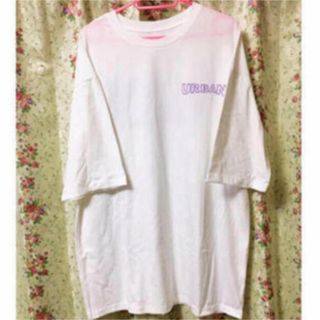 未使用 ビッグtシャツ プリント tシャツ ロゴtシャツ 半袖tシャツ (カットソー(半袖/袖なし))