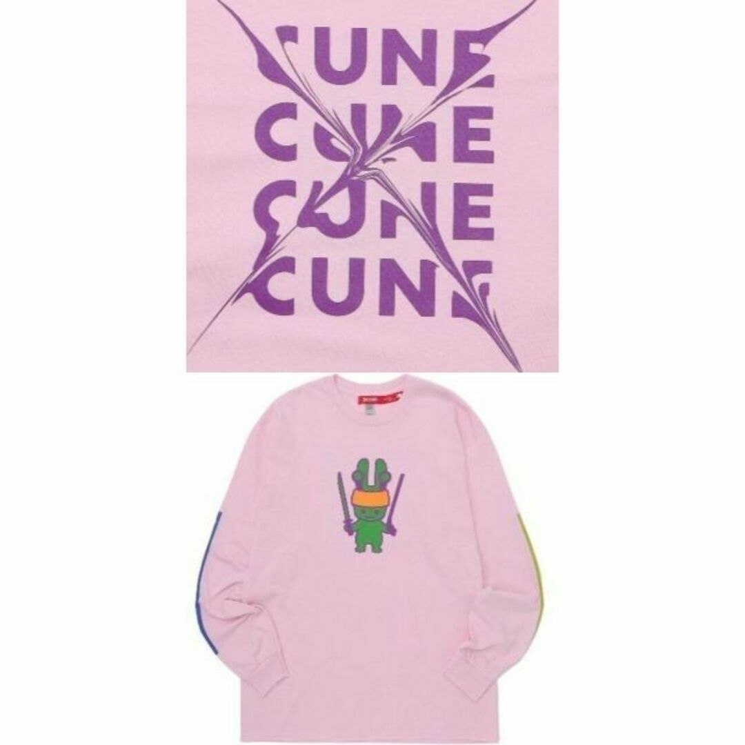 CUNE(キューン)の新品 cune キューン うさぎ 銃撃 刀 武士 ロンT ロング TシャツXL メンズのトップス(Tシャツ/カットソー(七分/長袖))の商品写真