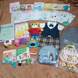 ベネッセ(Benesse)のこどもちゃれんじbaby　しまじろう　一升餅用リュックお誕生会セット　まとめ売り(知育玩具)