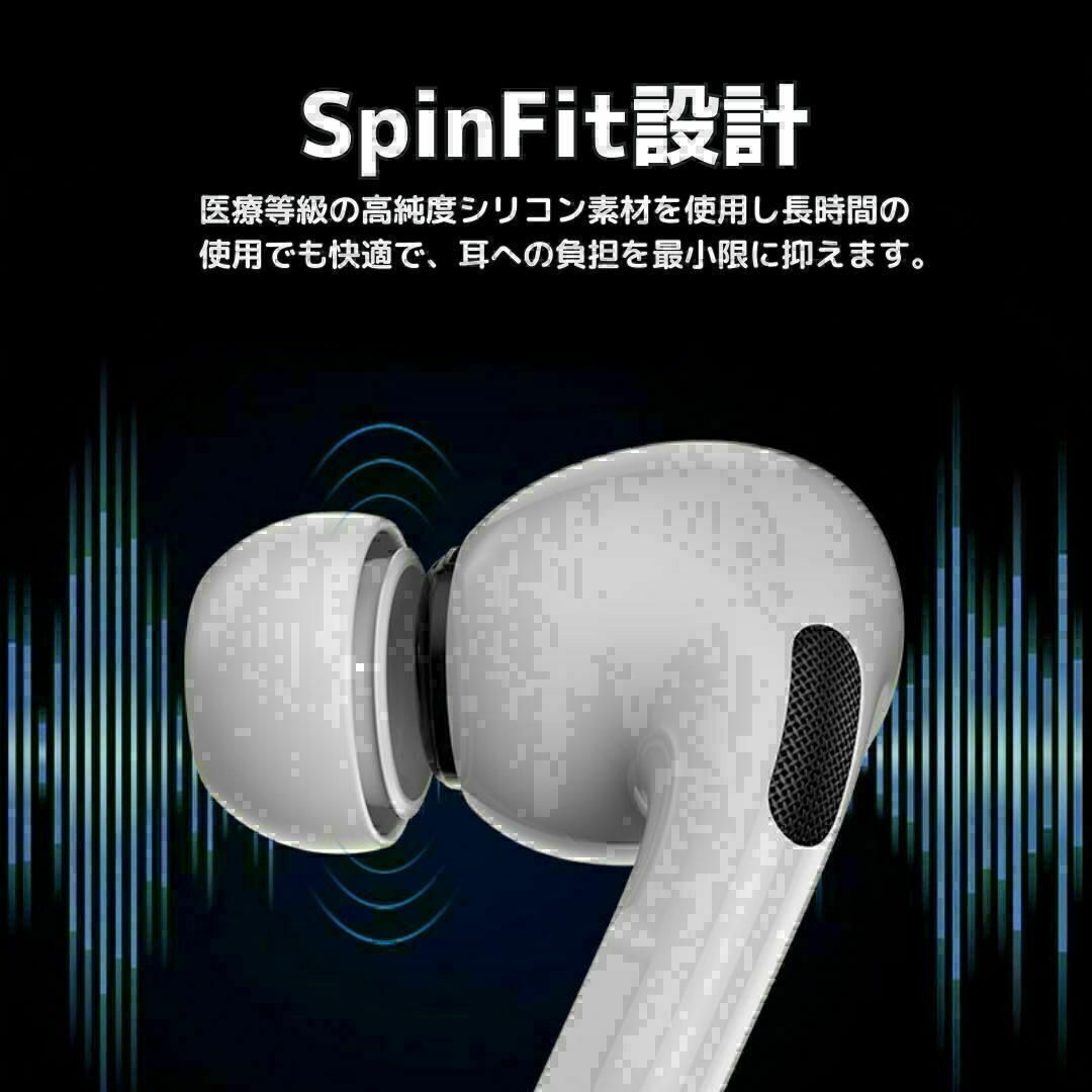 AirPods Pro イヤーピース 交換用 1ペア シリコン イヤーチップ S スマホ/家電/カメラのオーディオ機器(ヘッドフォン/イヤフォン)の商品写真