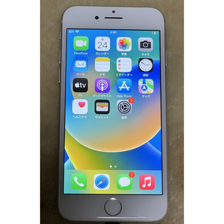 アイフォーン(iPhone)のApple アップル iPhone8 64GB シルバー(スマートフォン本体)