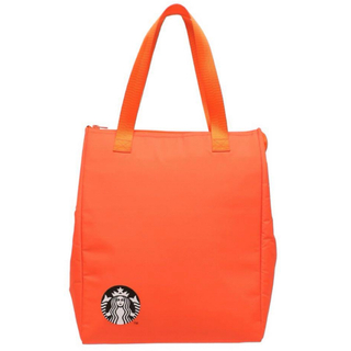 スターバックス(Starbucks)のスターバックス　BEAMS 保冷バッグ オレンジ  L size トートバッグ(その他)