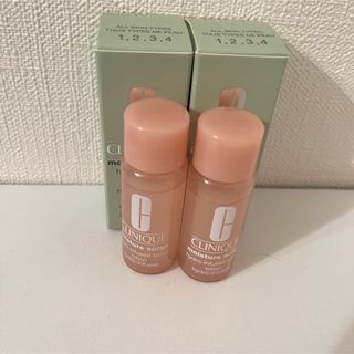 クリニーク(CLINIQUE)の新品クリニーク　2本　保湿化粧水　モイスチャーサージハイドロローション　7ml(化粧水/ローション)