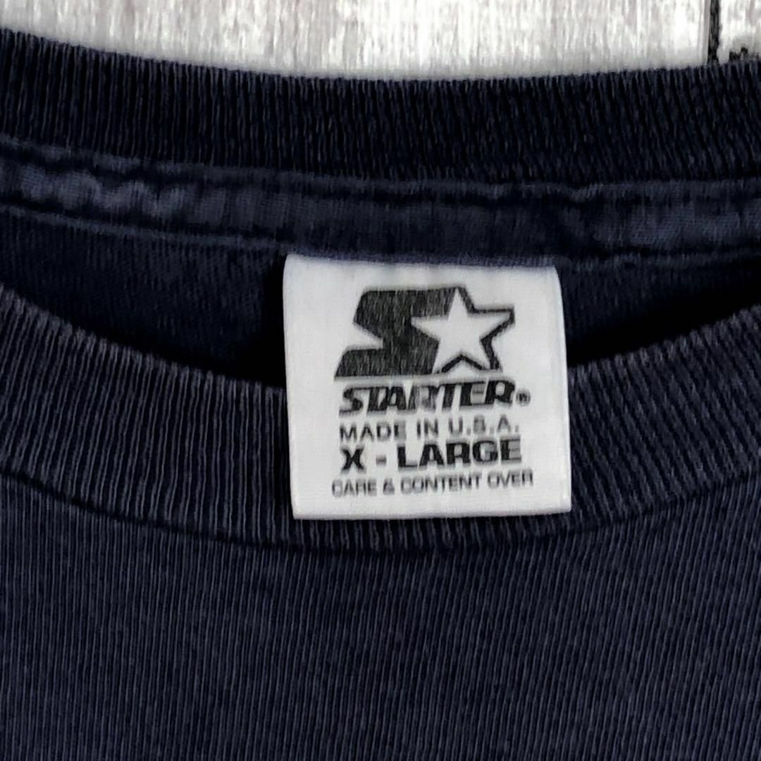 STARTER(スターター)のメイドインUSA　ビンテージＴシャツ　紺色ネイビー　シアトルマリナーズ　MLB メンズのトップス(Tシャツ/カットソー(半袖/袖なし))の商品写真