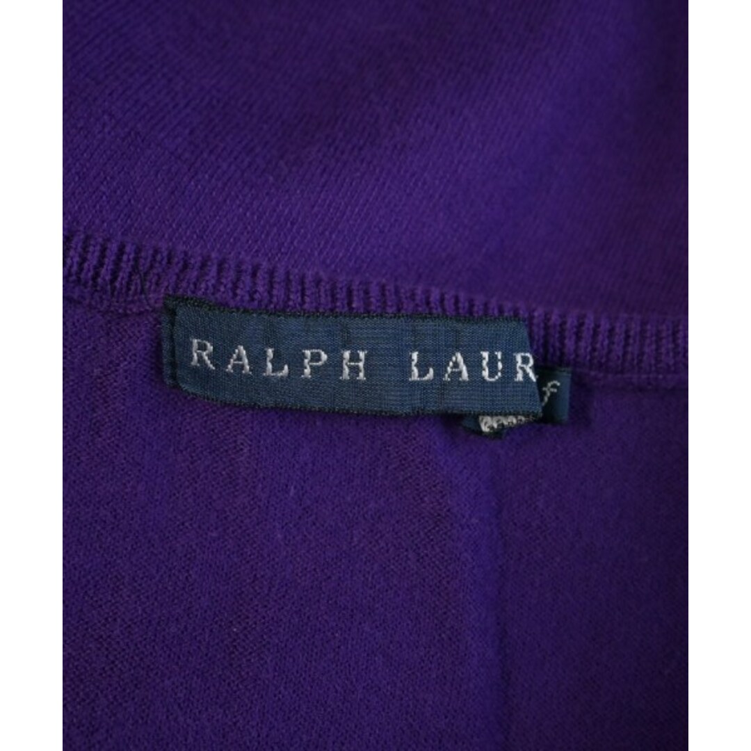 Ralph Lauren(ラルフローレン)のRalph Lauren ラルフローレン カーディガン 7(S位) 紫 【古着】【中古】 レディースのトップス(カーディガン)の商品写真