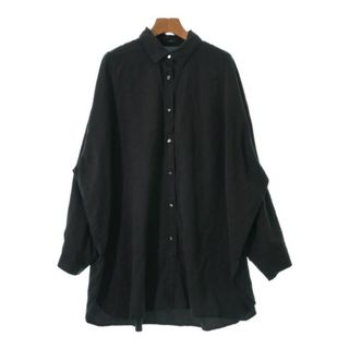 JEANASIS ジーナシス カジュアルシャツ F 黒 【古着】【中古】