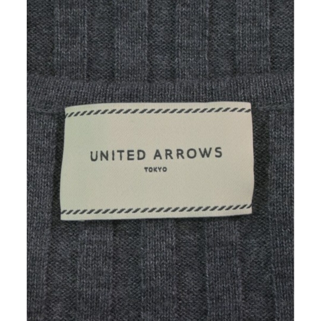 UNITED ARROWS(ユナイテッドアローズ)のUNITED ARROWS ニット・セーター -(S位) グレー 【古着】【中古】 レディースのトップス(ニット/セーター)の商品写真