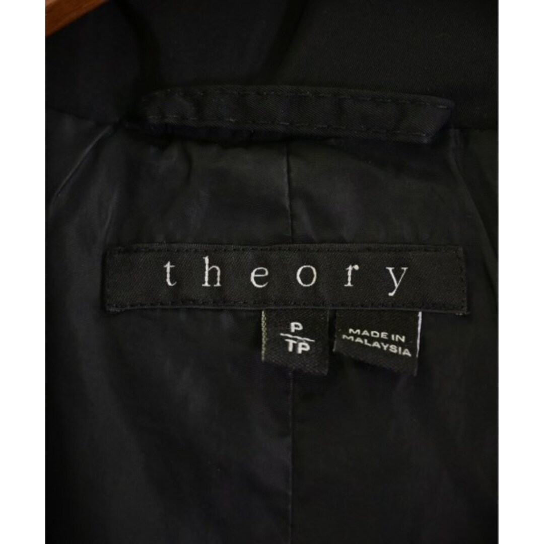 theory(セオリー)のTheory セオリー ダウンコート P(XS位) 黒 【古着】【中古】 レディースのジャケット/アウター(ダウンコート)の商品写真