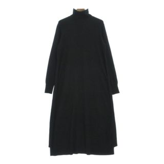 デミルクスビームス(Demi-Luxe BEAMS)のDemi-Luxe BEAMS デミルクスビームス ワンピース -(M位) 黒 【古着】【中古】(ひざ丈ワンピース)