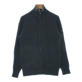 トミーヒルフィガー(TOMMY HILFIGER)のTOMMY HILFIGER トミーヒルフィガー カーディガン S 紺 【古着】【中古】(カーディガン)