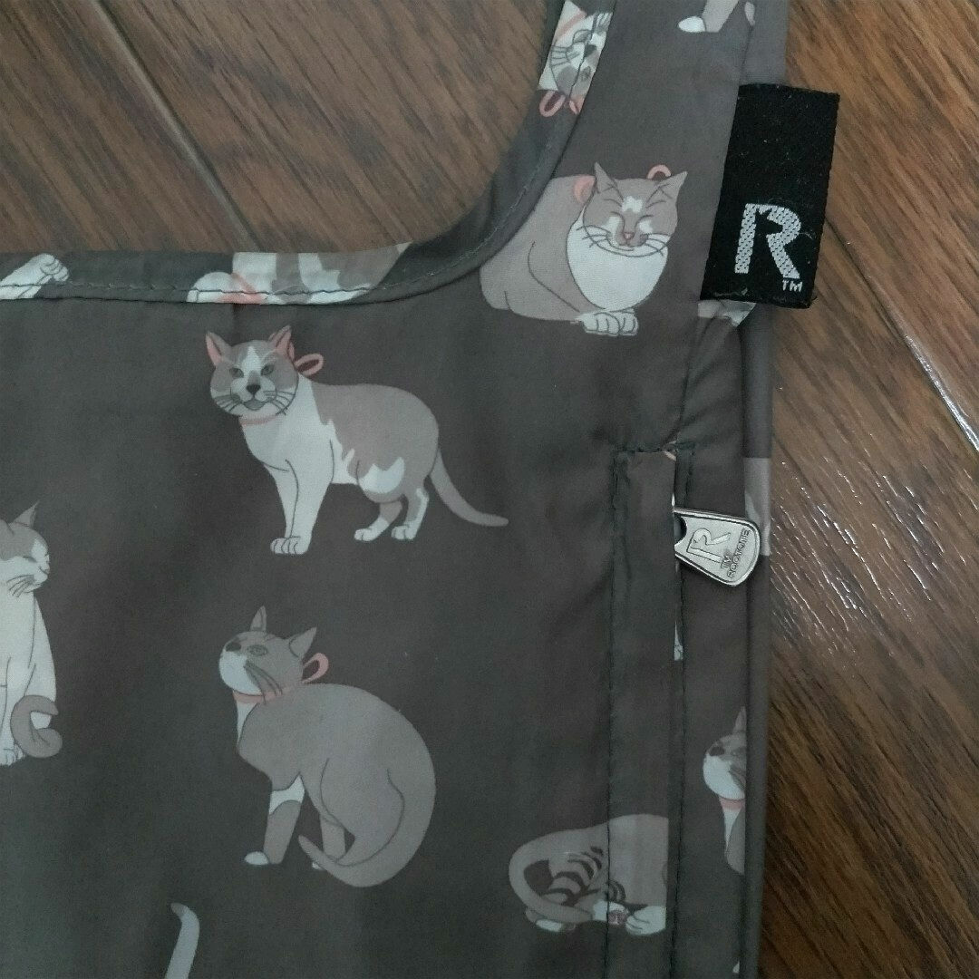 ROOTOTE(ルートート)のROOTOTE ルートート ルーショッパー ミニ 猫柄 レディースのバッグ(エコバッグ)の商品写真