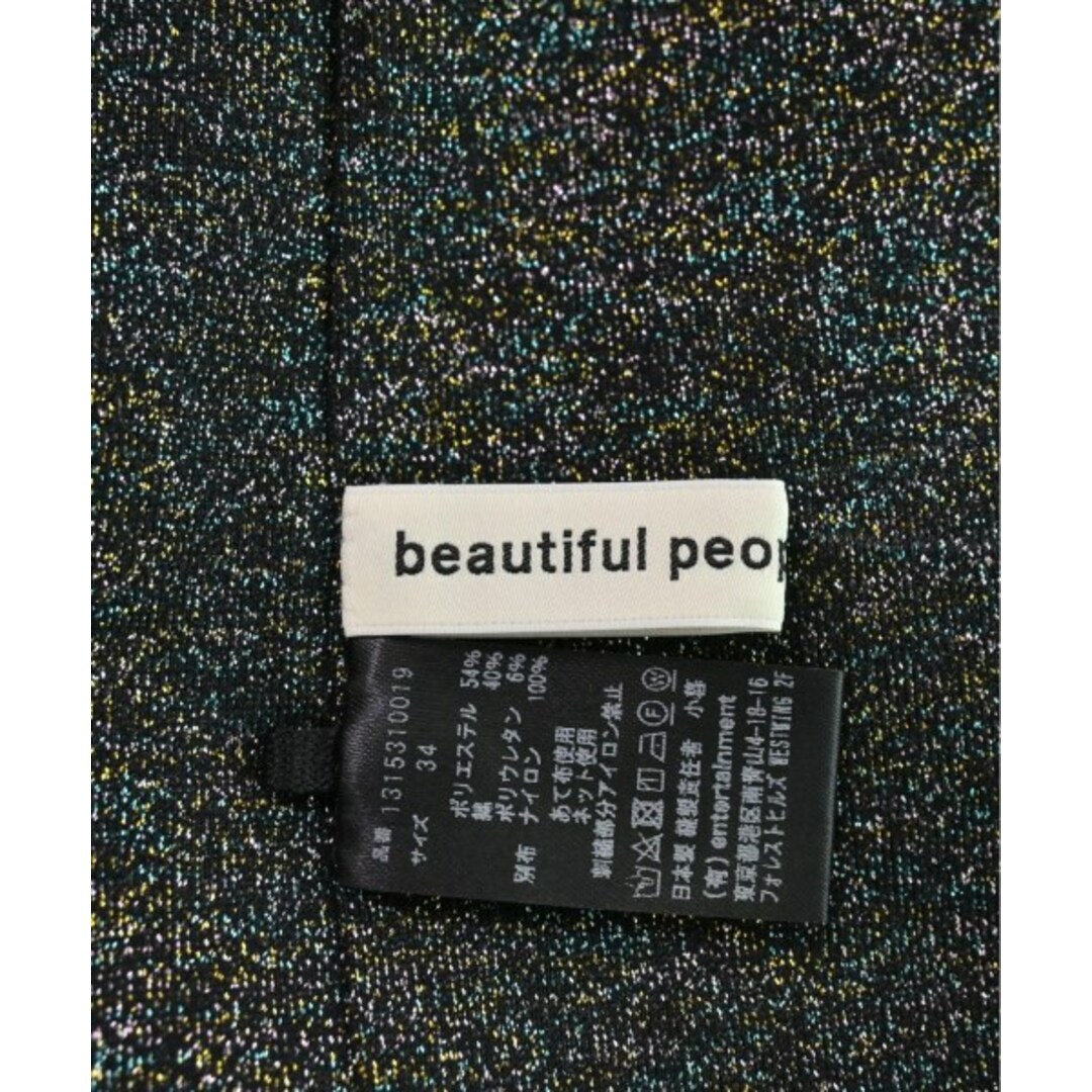 beautiful people(ビューティフルピープル)のbeautiful people ニット・セーター 34(XS位) 黒(ラメ) 【古着】【中古】 レディースのトップス(ニット/セーター)の商品写真