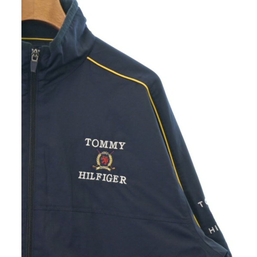 TOMMY HILFIGER(トミーヒルフィガー)のTOMMY HILFIGER トミーヒルフィガー ブルゾン S 紺 【古着】【中古】 メンズのジャケット/アウター(その他)の商品写真