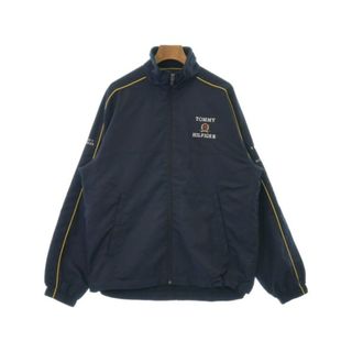 トミーヒルフィガー(TOMMY HILFIGER)のTOMMY HILFIGER トミーヒルフィガー ブルゾン S 紺 【古着】【中古】(その他)