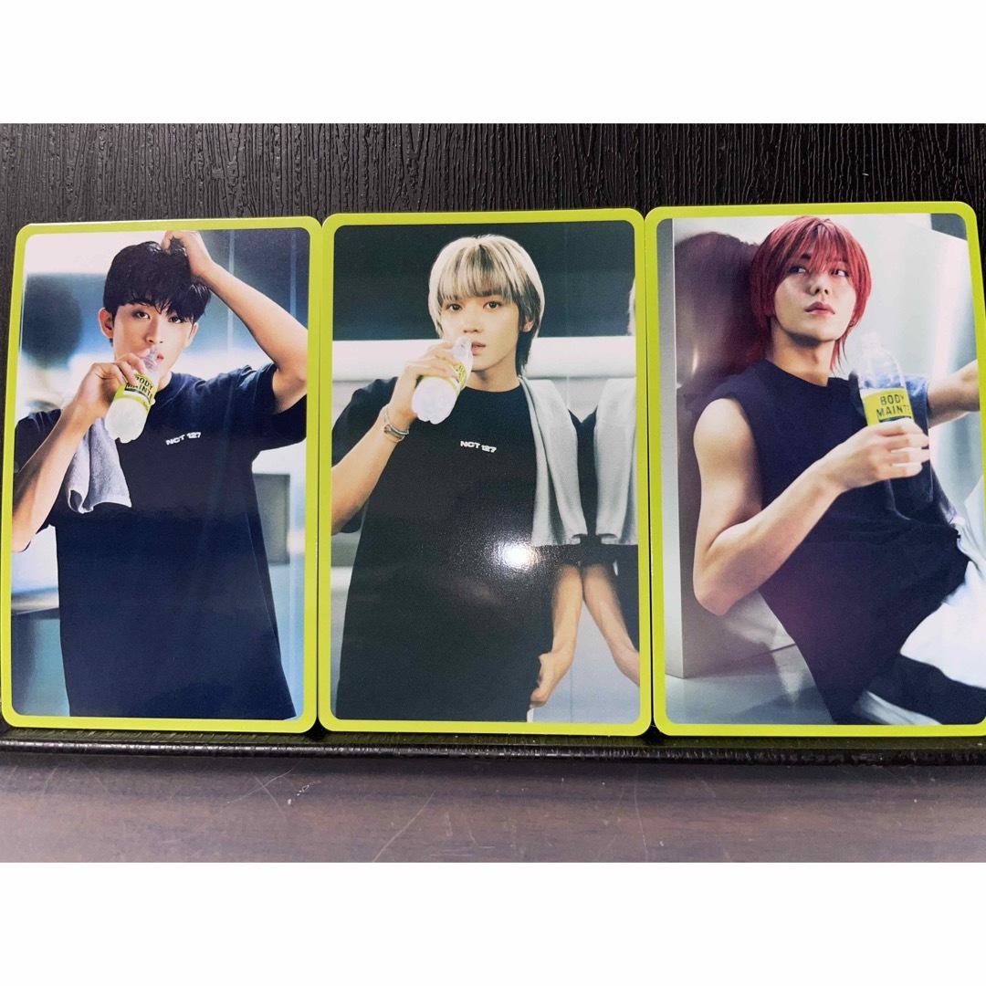 NCT127(エヌシーティー127)のボディメンテ NCT 127 トレーディングカード 3枚 エンタメ/ホビーのタレントグッズ(アイドルグッズ)の商品写真