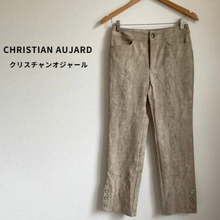 クリスチャンオジャール(CHRISTIAN AUJARD)の美品★CHRISTIAN AUJARD ストレッチパンツ 日本製 ウエストゴム(カジュアルパンツ)