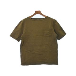 Quesorvel キソベル Tシャツ・カットソー 48(L位) カーキ 【古着】【中古】(Tシャツ/カットソー(半袖/袖なし))