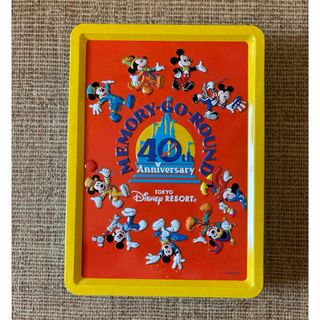 ディズニー(Disney)のディズニー40周年記念空缶(小物入れ)