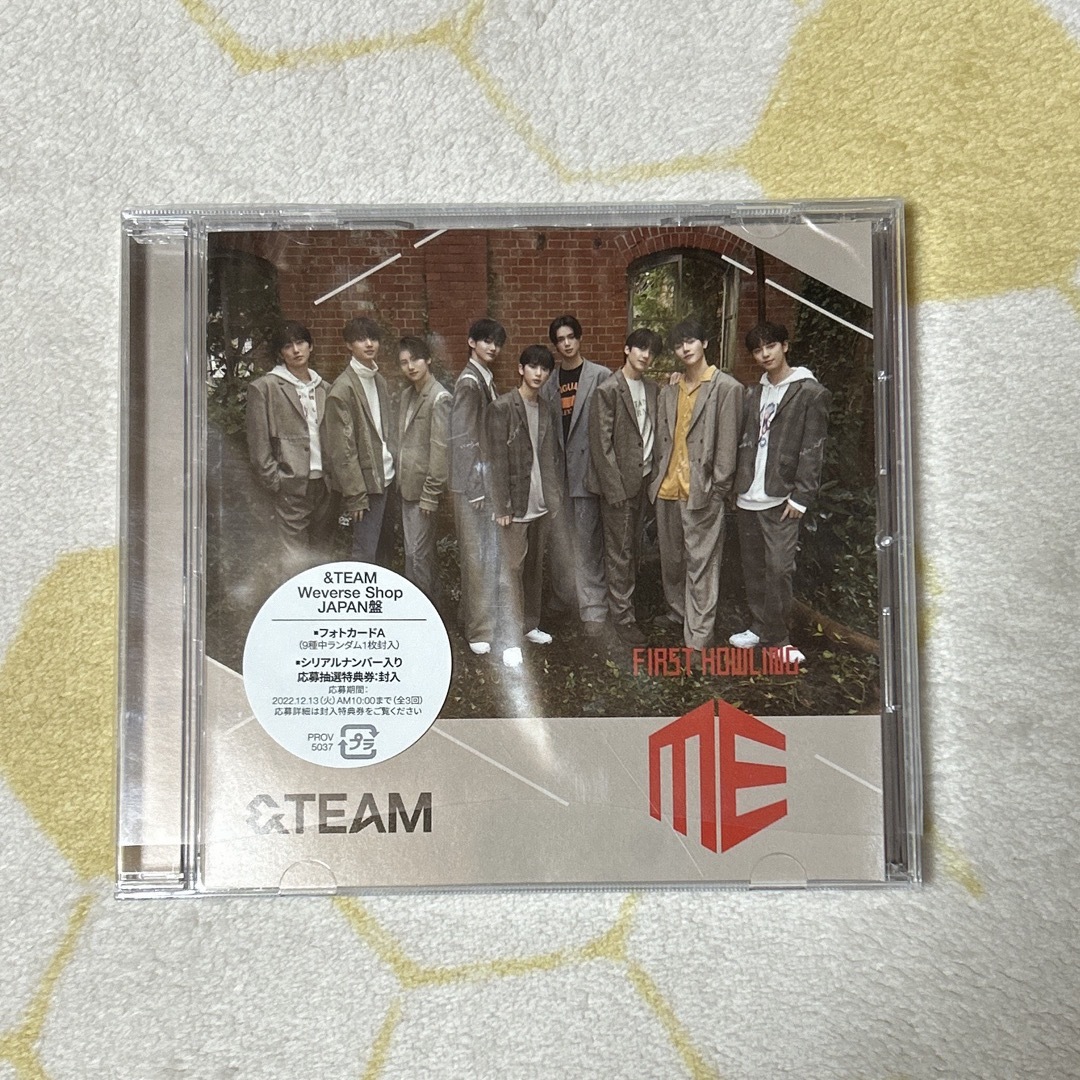 &TEAM  First Howling : ME  weveres盤 CD エンタメ/ホビーのCD(K-POP/アジア)の商品写真