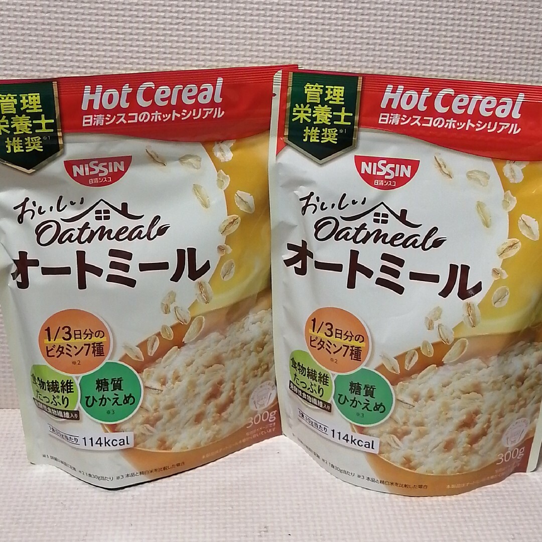 日清 NISSIN シスコ おいしいオートミール　シリアル　2袋セット① 食品/飲料/酒の加工食品(その他)の商品写真