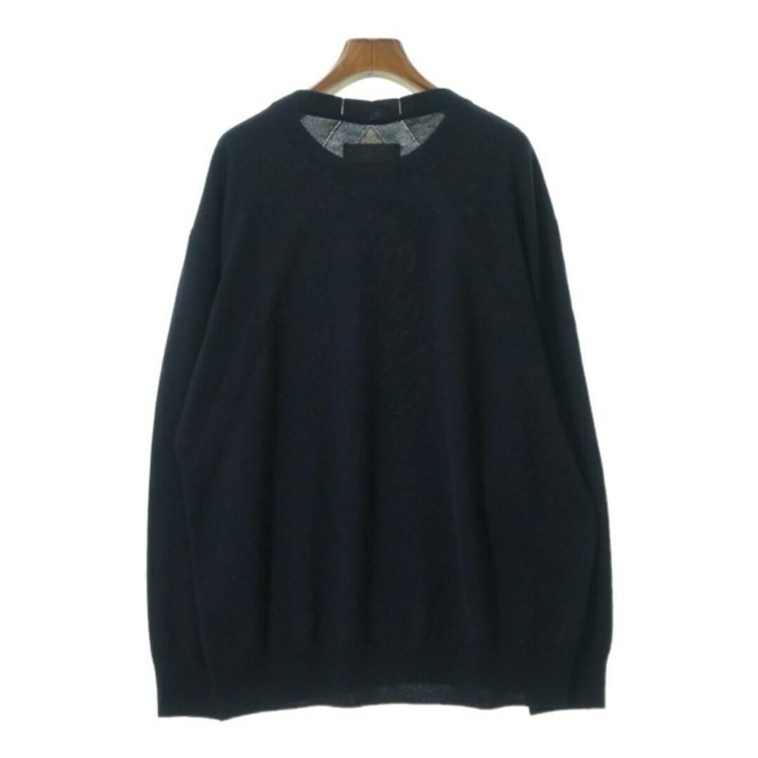 Jil Sander(ジルサンダー)のJIL SANDER ジルサンダー ニット・セーター 36(XS位) 紺 【古着】【中古】 レディースのトップス(ニット/セーター)の商品写真