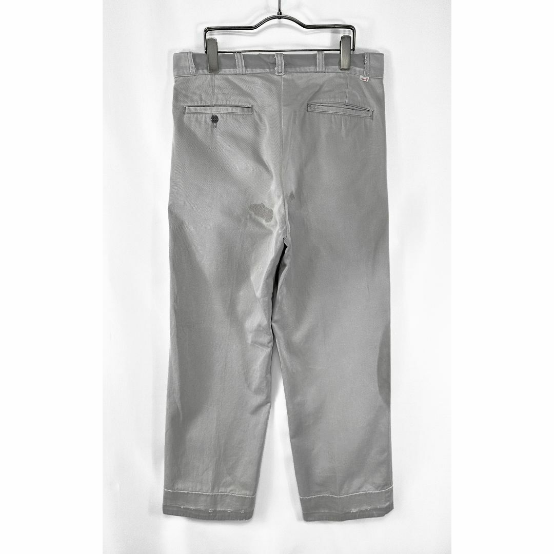 Levi's - 希少◎USA製 初期 LVC TAB TWILL 50s グレー チノ W33 Levi's - 希少◎USA製 初期 LVC TAB TWILL 50s グレー チノ W33