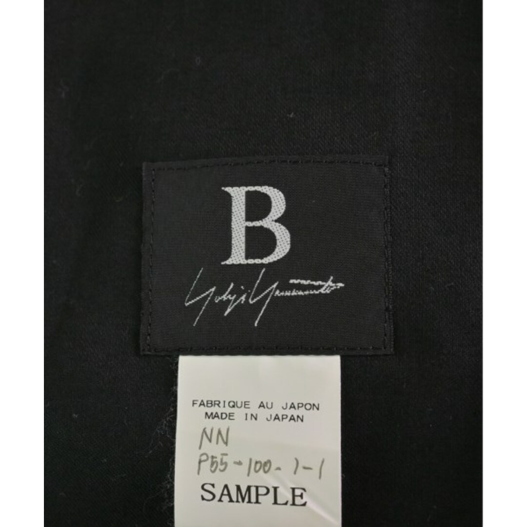 B Yohji Yamamoto クロップドパンツ -(L位) 黒 【古着】【中古】 レディースのパンツ(クロップドパンツ)の商品写真