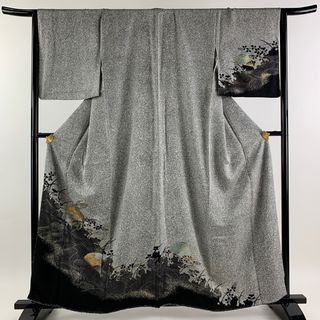 訪問着 身丈160cm 裄丈66cm 正絹 美品 秀品 【中古】(着物)