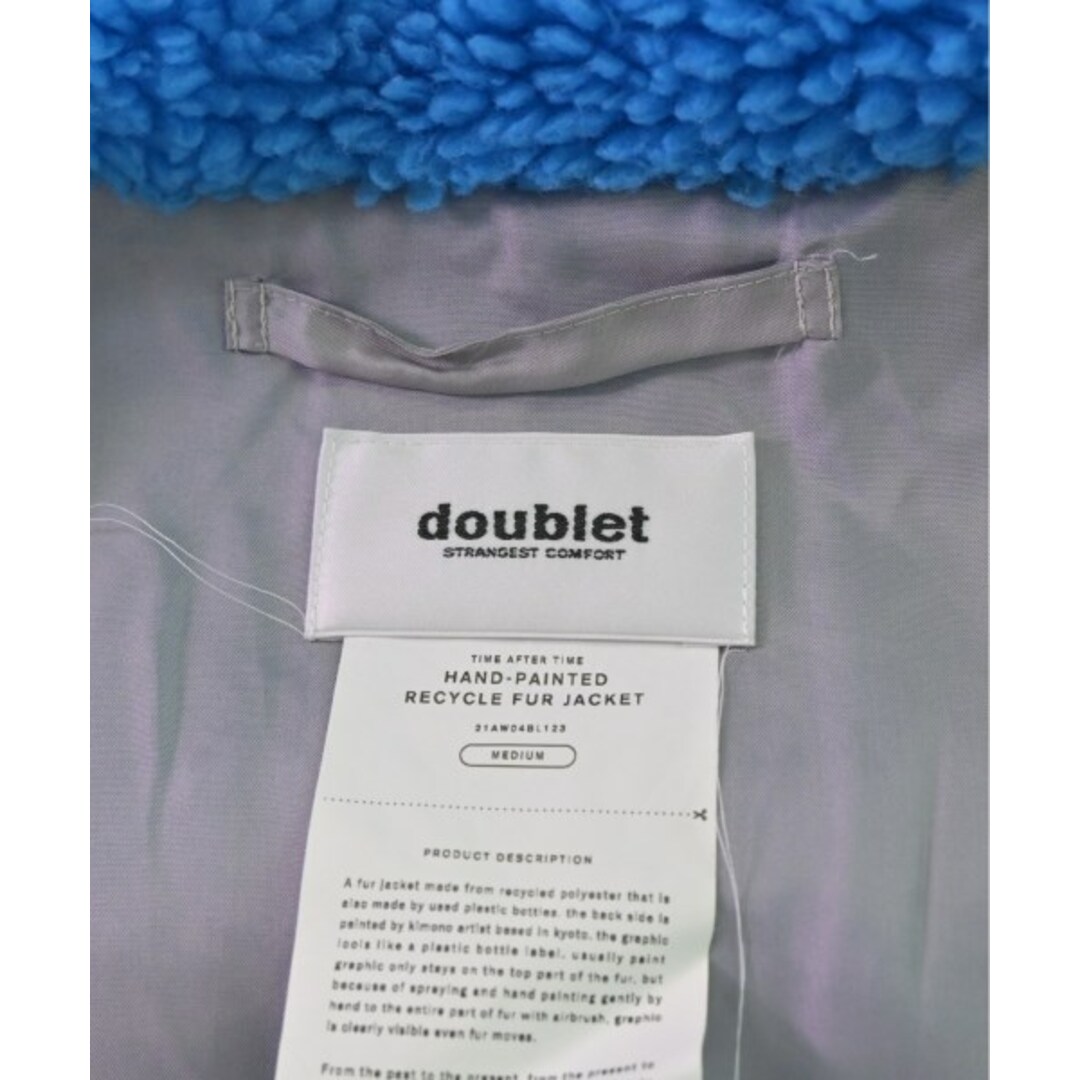 doublet(ダブレット)のdoublet ダブレット ブルゾン M 青 【古着】【中古】 メンズのジャケット/アウター(その他)の商品写真