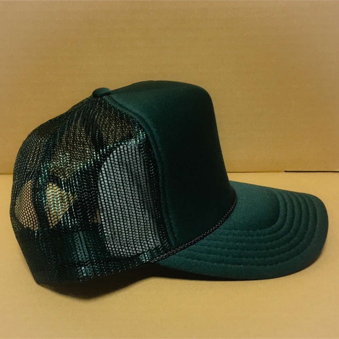 OTTO CAP(オットーキャップ)のOTTOメッシュキャップ☆ダークグリーン☆深緑 メンズの帽子(キャップ)の商品写真