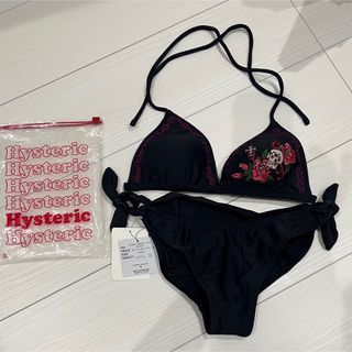 ヒステリックグラマー(HYSTERIC GLAMOUR)の新品　ヒステリックグラマー スカル　水着　ビキニ　黒　ブラック　HYS　ドクロ(水着)