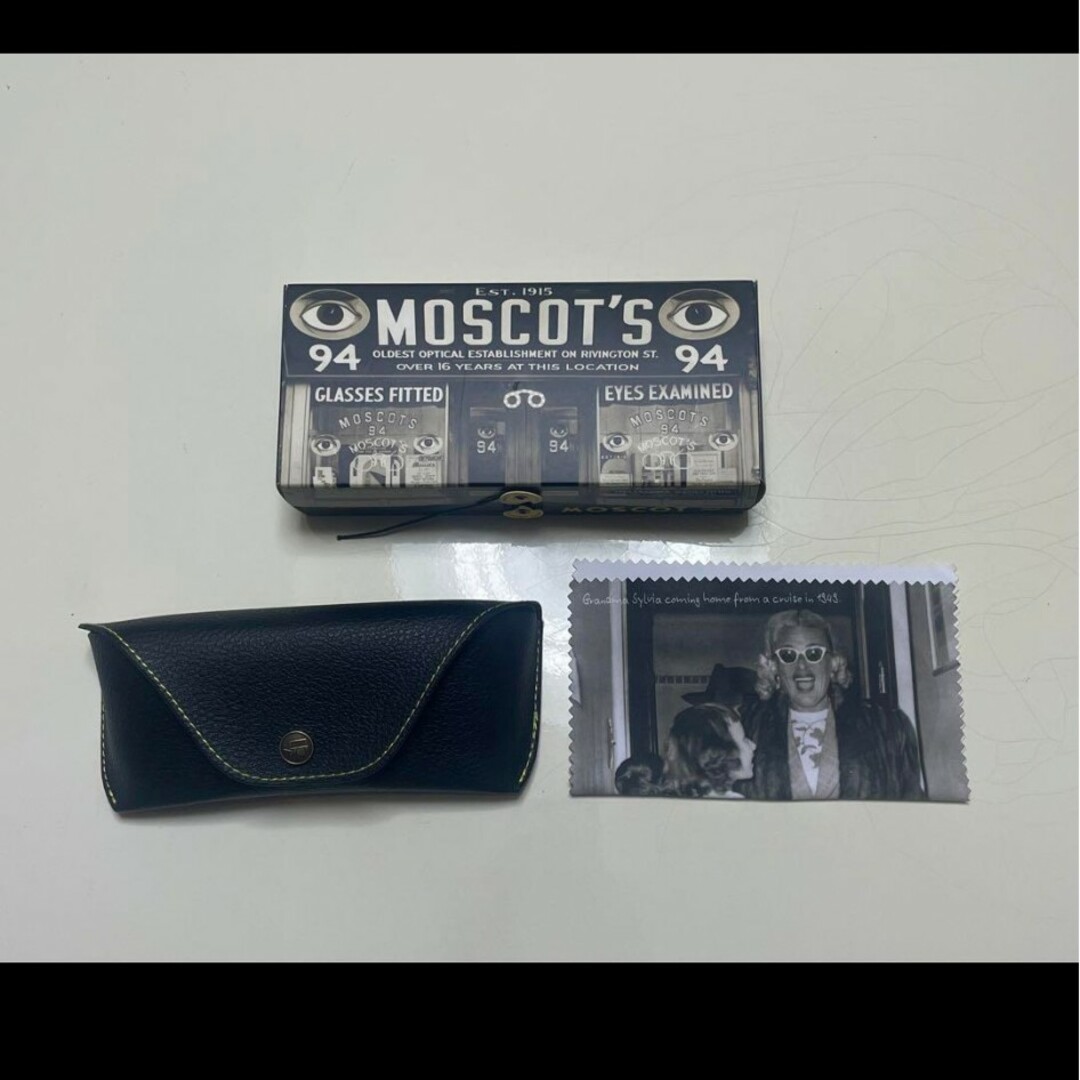 MOSCOT純正ケース二個セット MOSCOT純正ケース二個セット