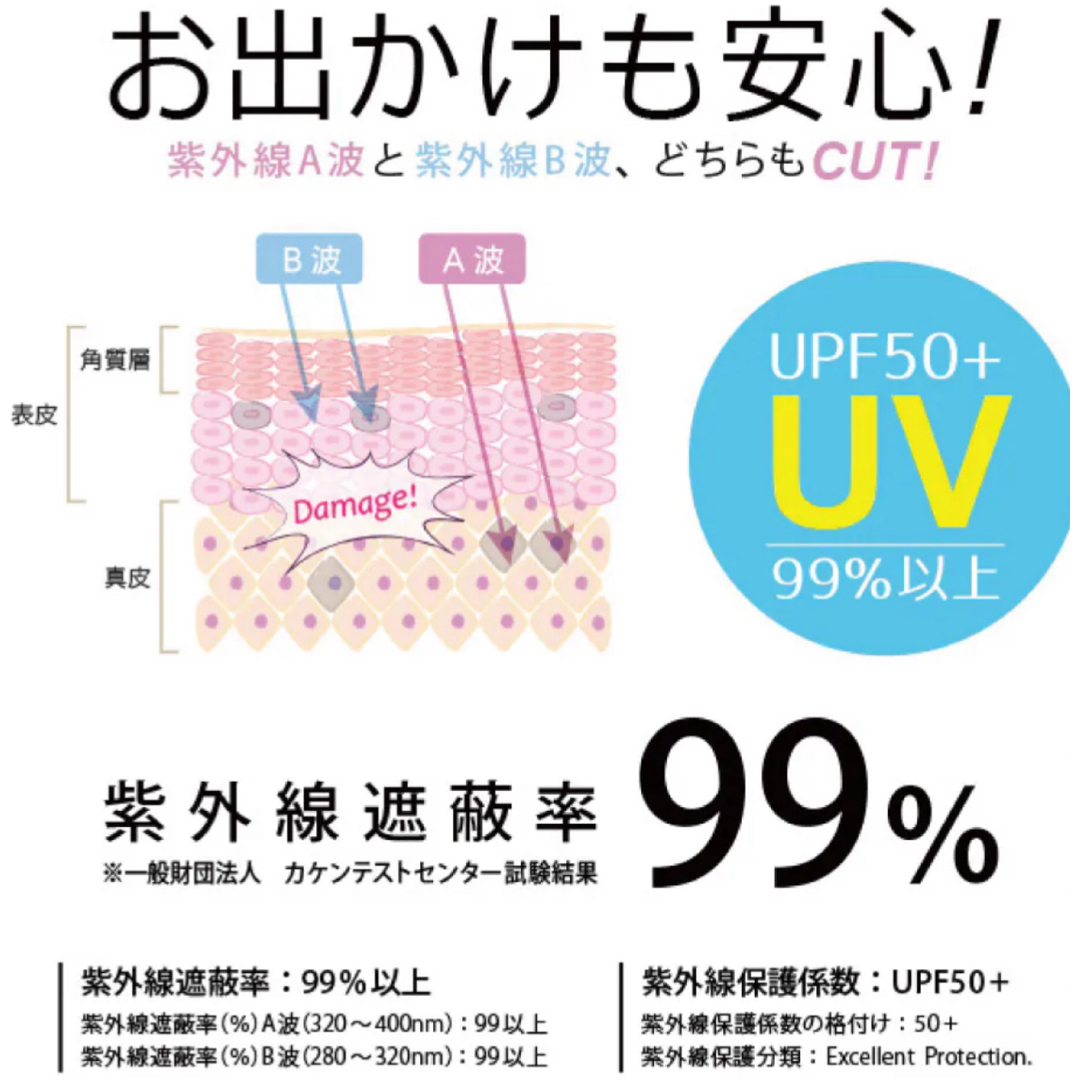 男女兼用 アームカバー アームスリーブ UVカット ブラック 親指穴あり 母の日 レディースのレディース その他(その他)の商品写真