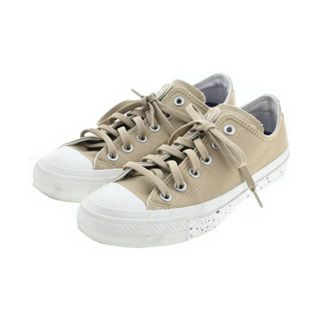 コンバース(CONVERSE)のCONVERSE コンバース スニーカー 24cm ベージュ 【古着】【中古】(スニーカー)