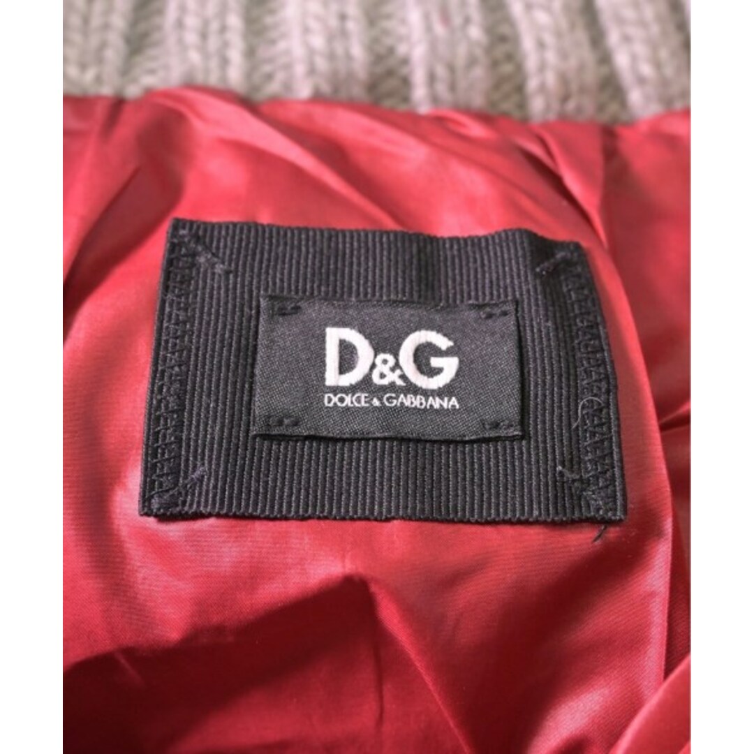 D&G(ディーアンドジー)のD&G ダウンジャケット/ダウンベスト 44(S位) グレーx紫(総柄) 【古着】【中古】 メンズのジャケット/アウター(ダウンジャケット)の商品写真